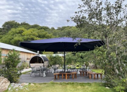 テラス・サウナエリア